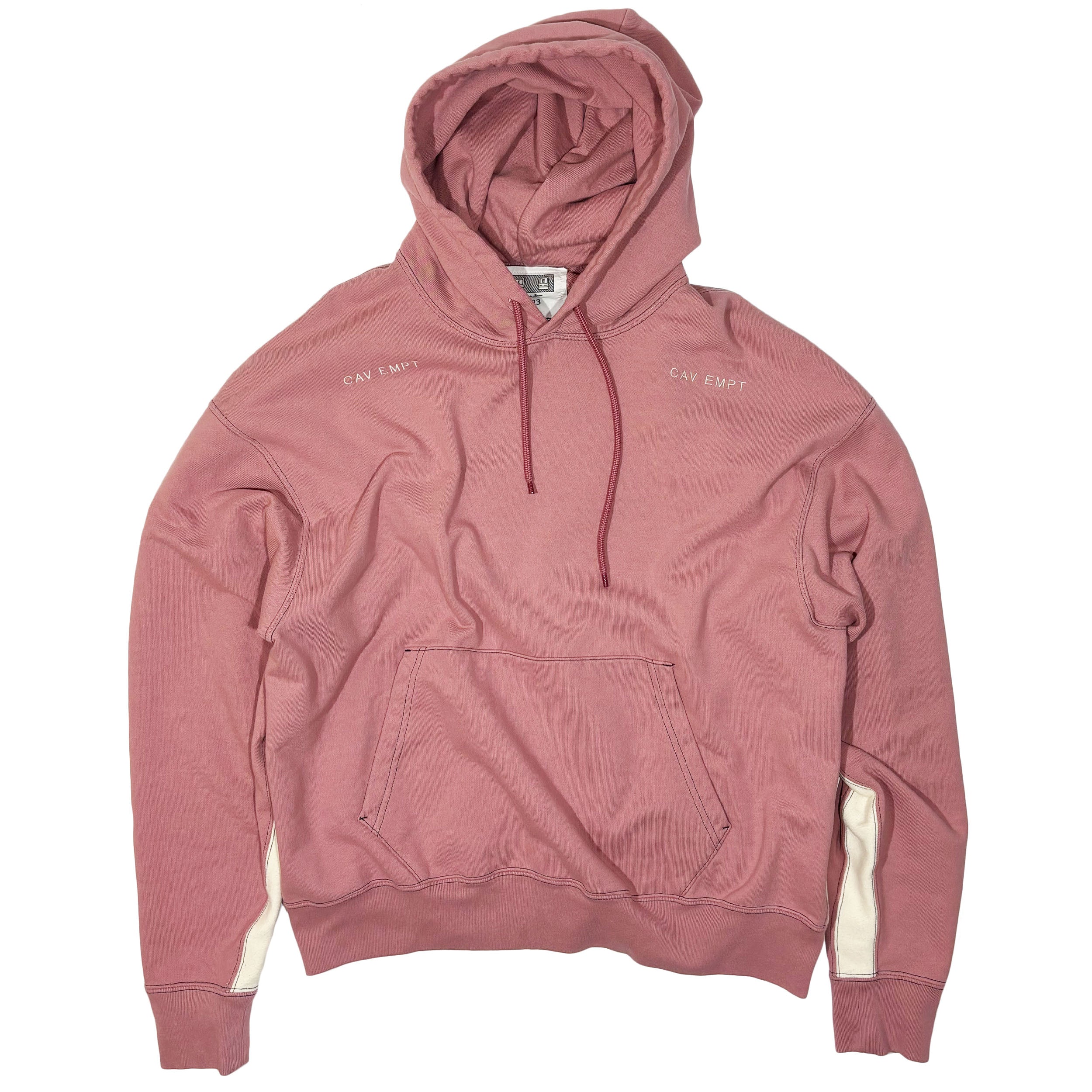 Cav Empt Solid Heavy Hoody 2 Pink Out Of Joint Records