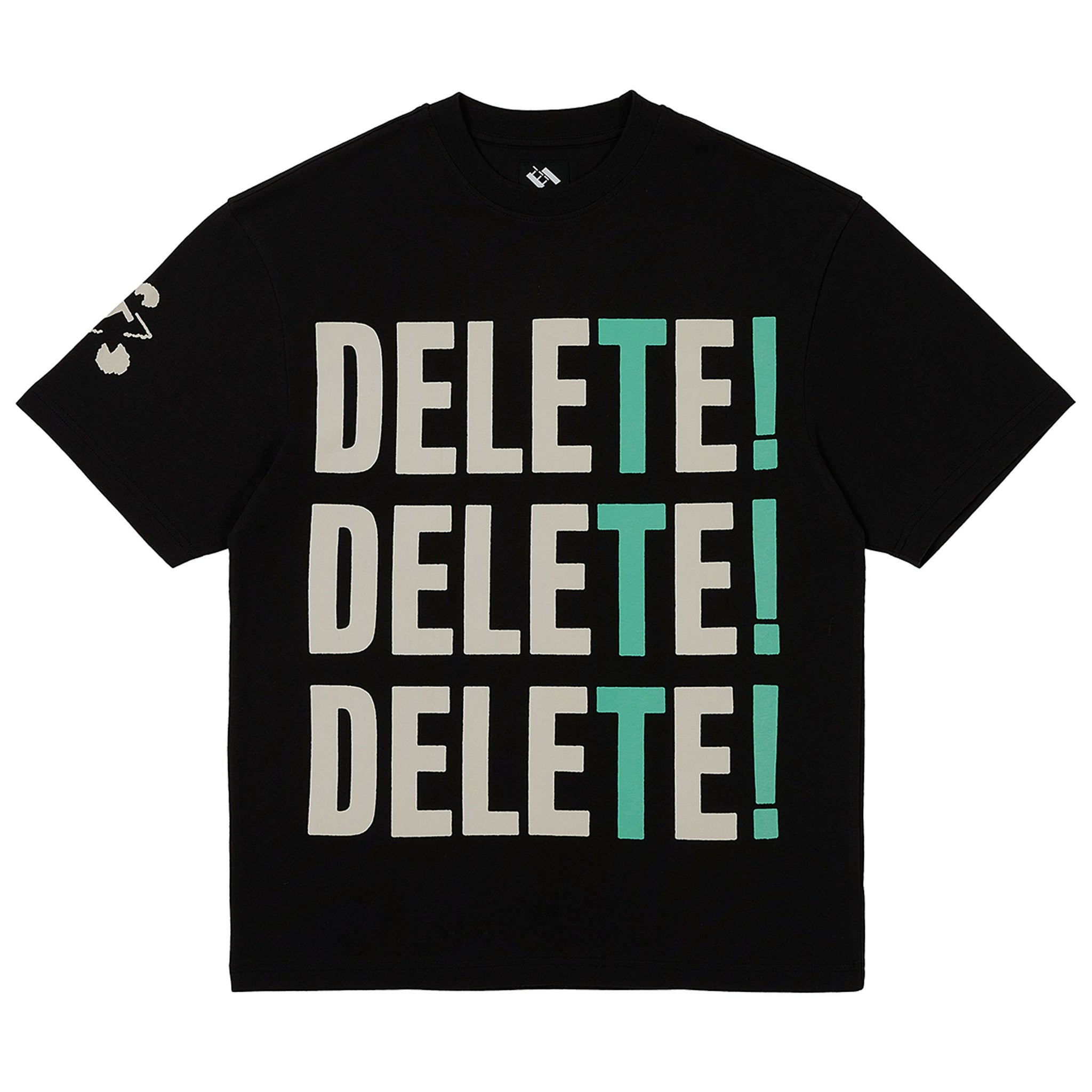 The Trilogy Tapes Delete T-Shirt Black