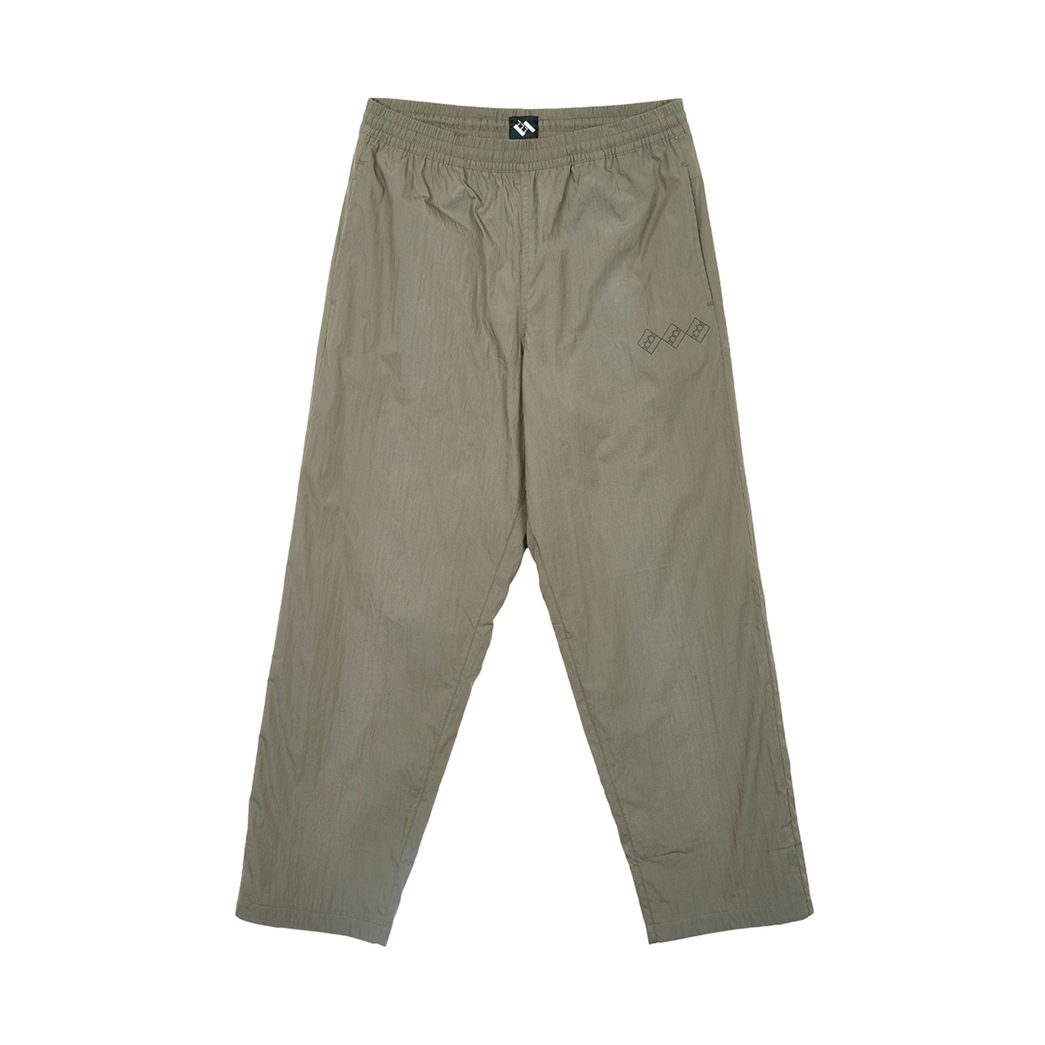 The Trilogy Tapes Tech Fabric Beach Pants Charcoal