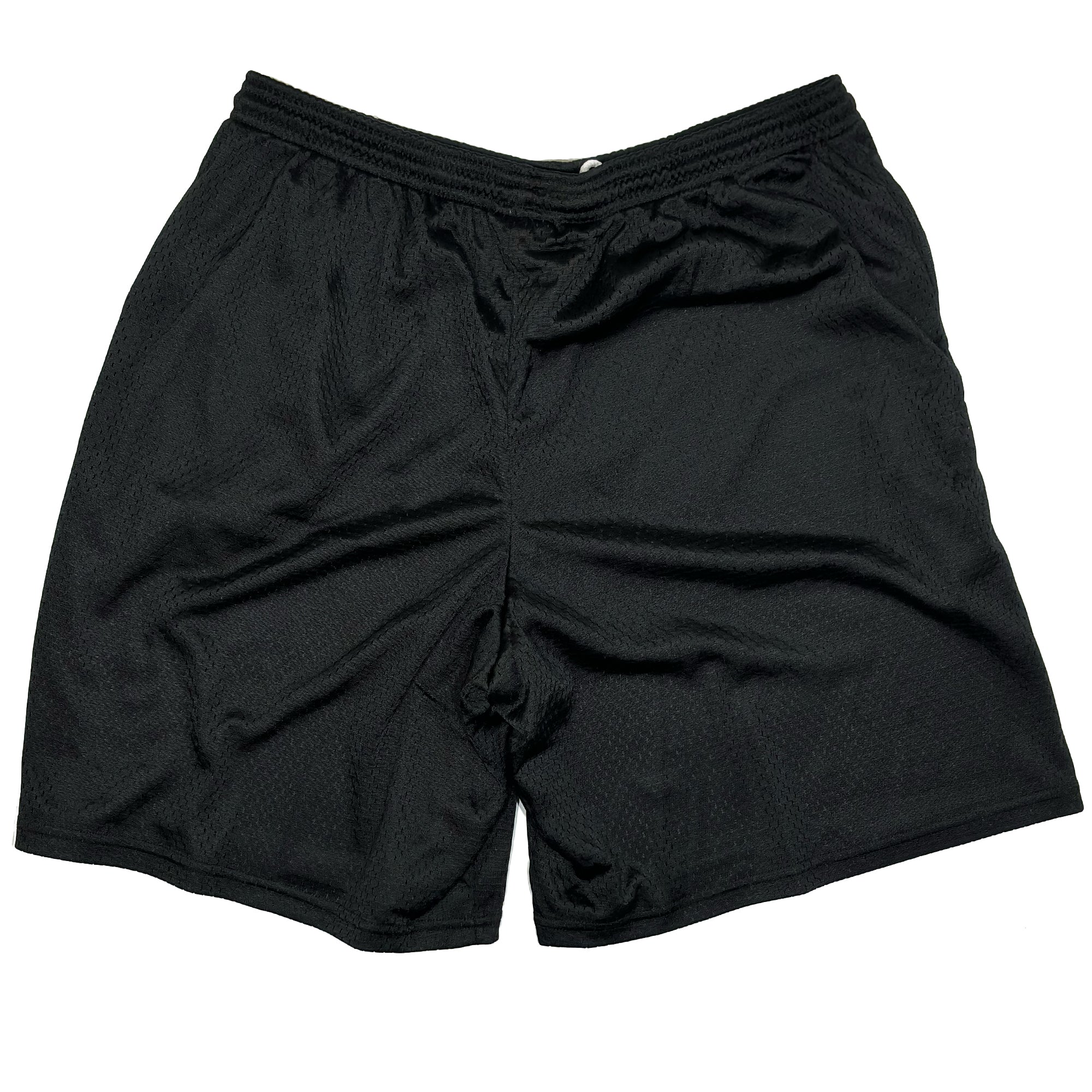 Ramps Knees Out Mesh Shorts Black