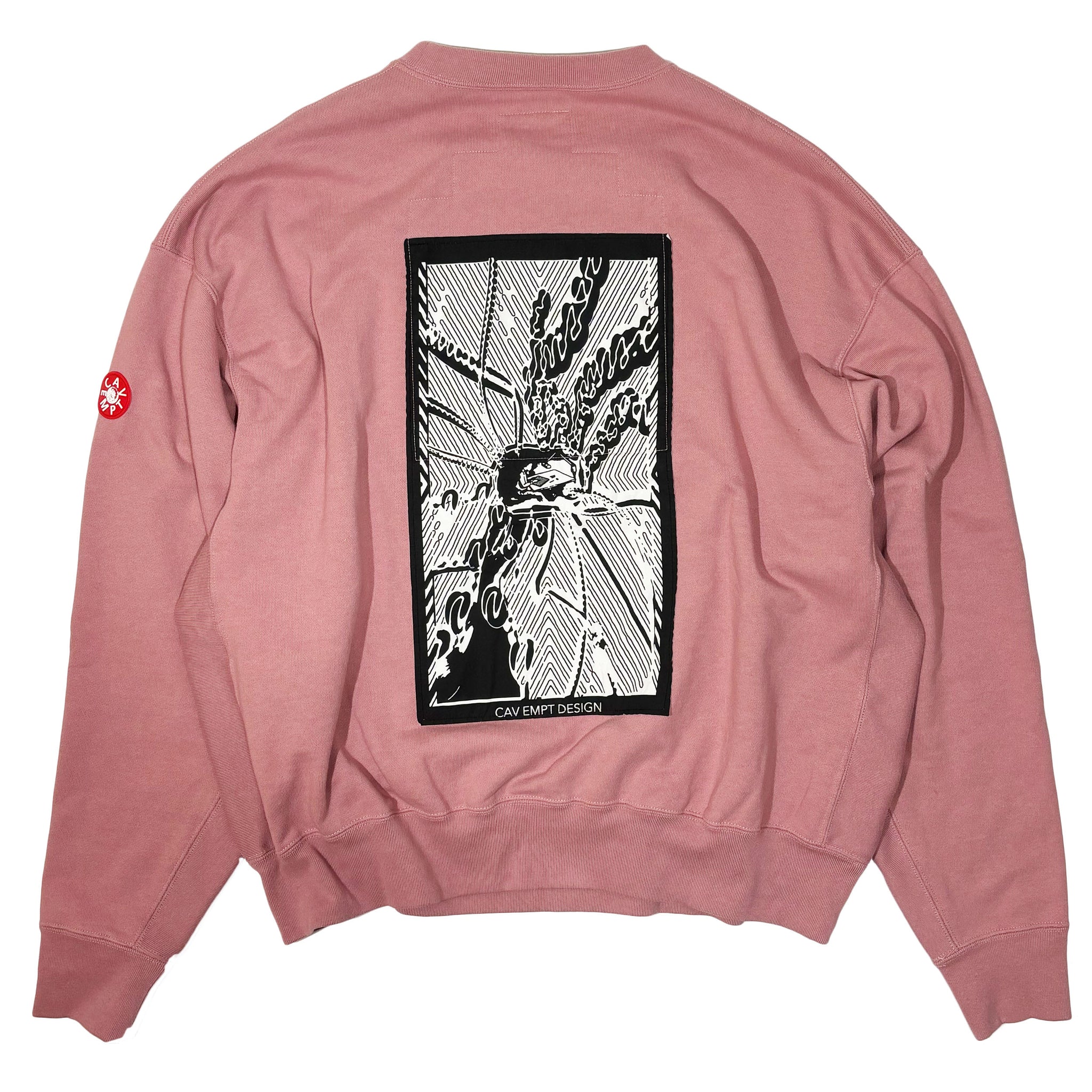 Cav Empt MD Delirium Crew Neck Pink