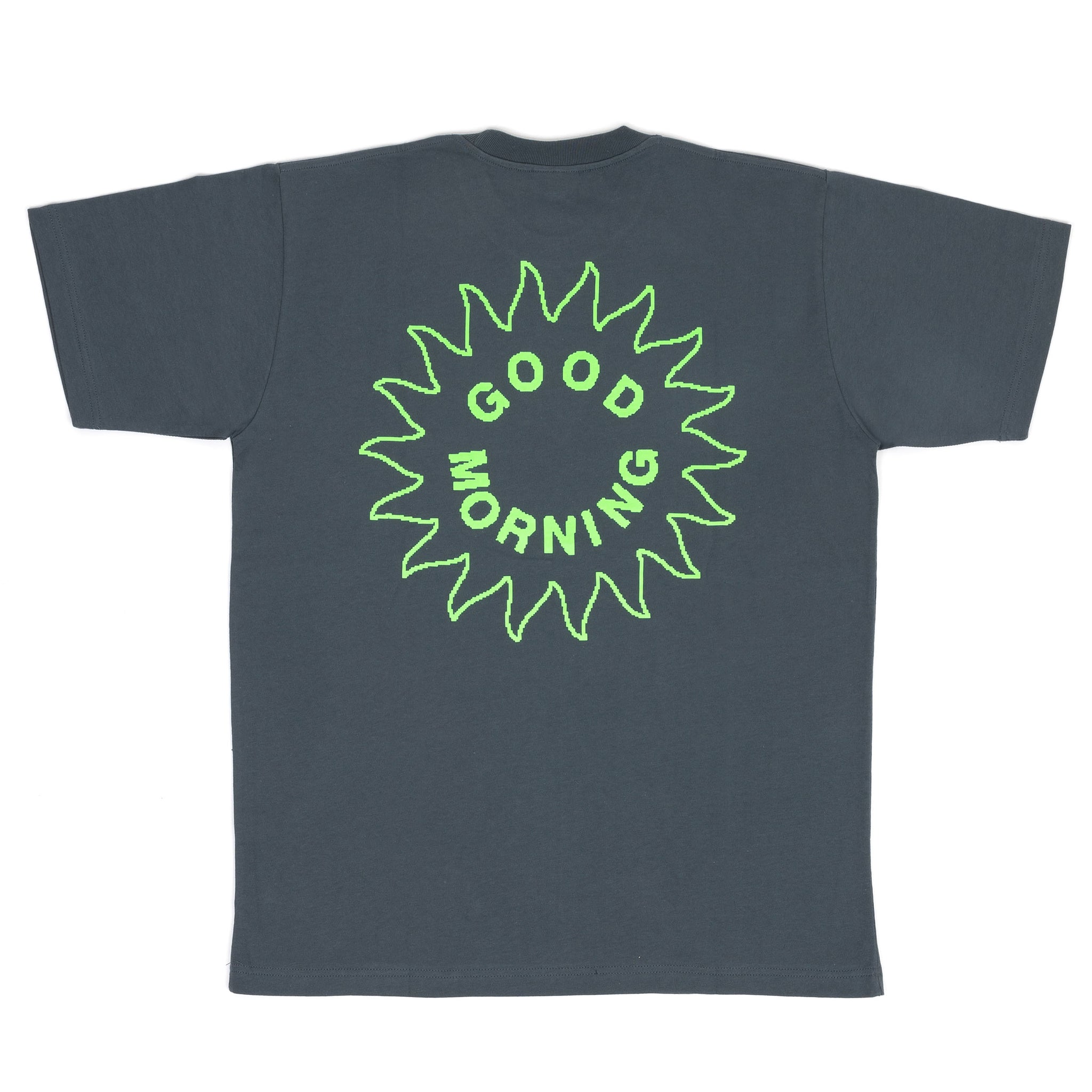 Good Morning Tapes Sun Logo SS Tee Abyss