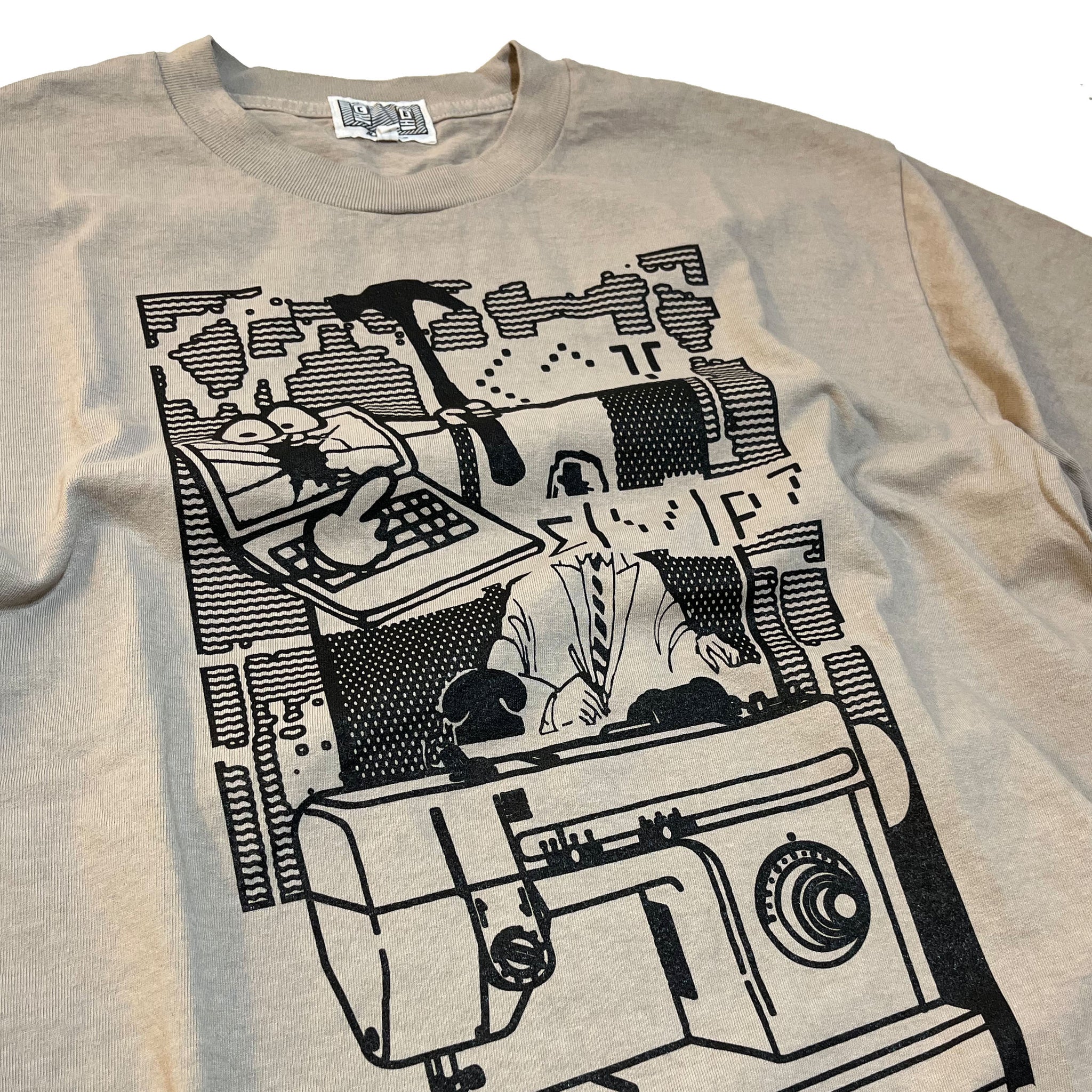 Cav Empt Overdye MD CED Process T-Shirt Grey