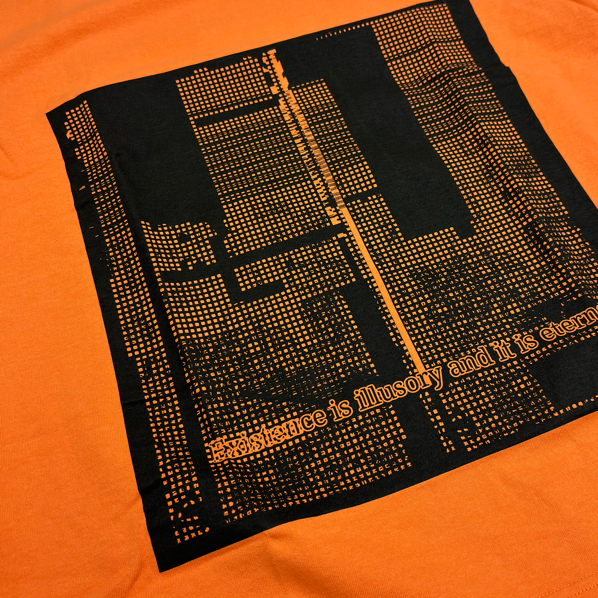 Cav Empt MD Eternal Illusion T-Shirt Orange