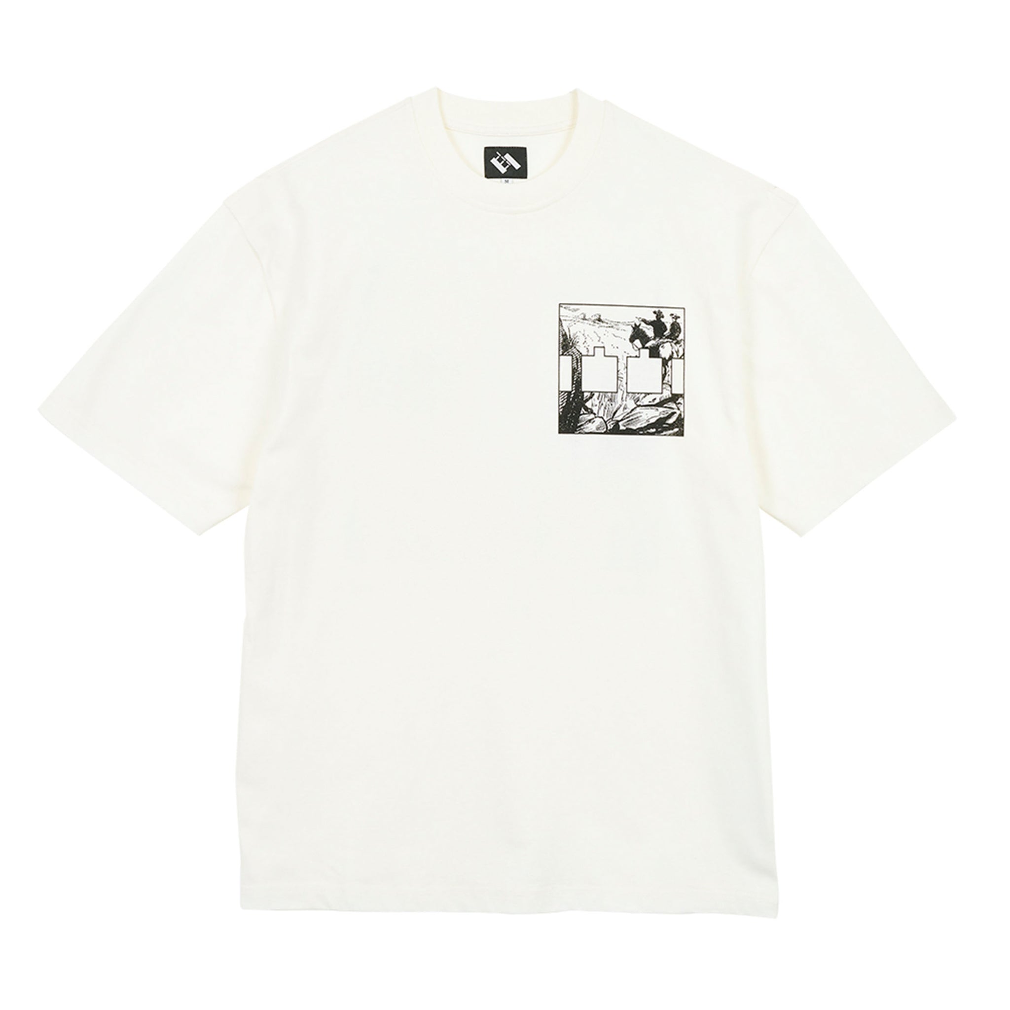 The Trilogy Tapes Two Dark Humps T-Shirt White