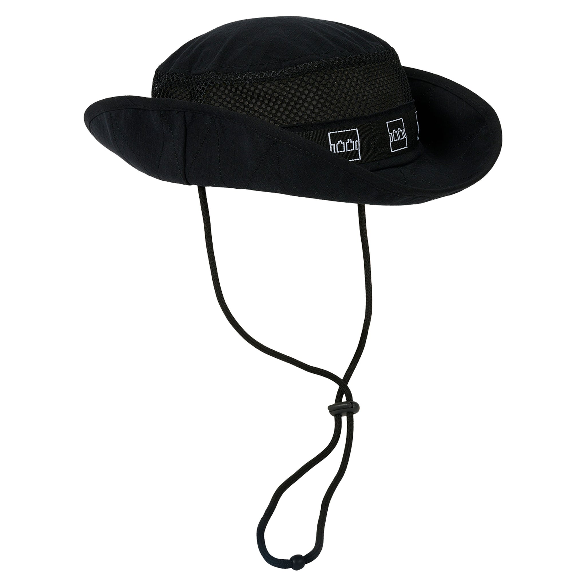 The Trilogy Tapes TTT Mesh Panel Boonie Hat Black