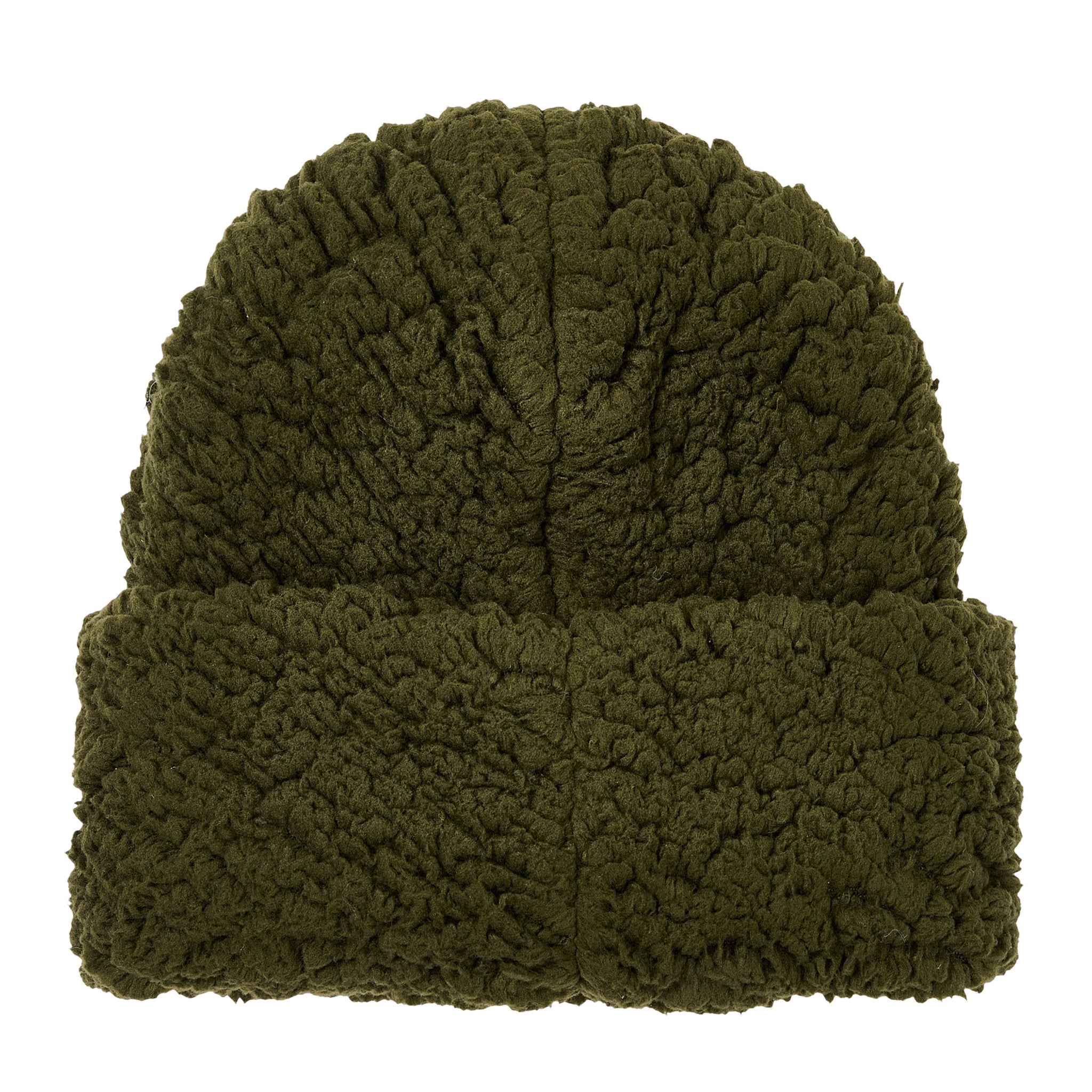 The Trilogy Tapes Thick Fleece Beanie Moss