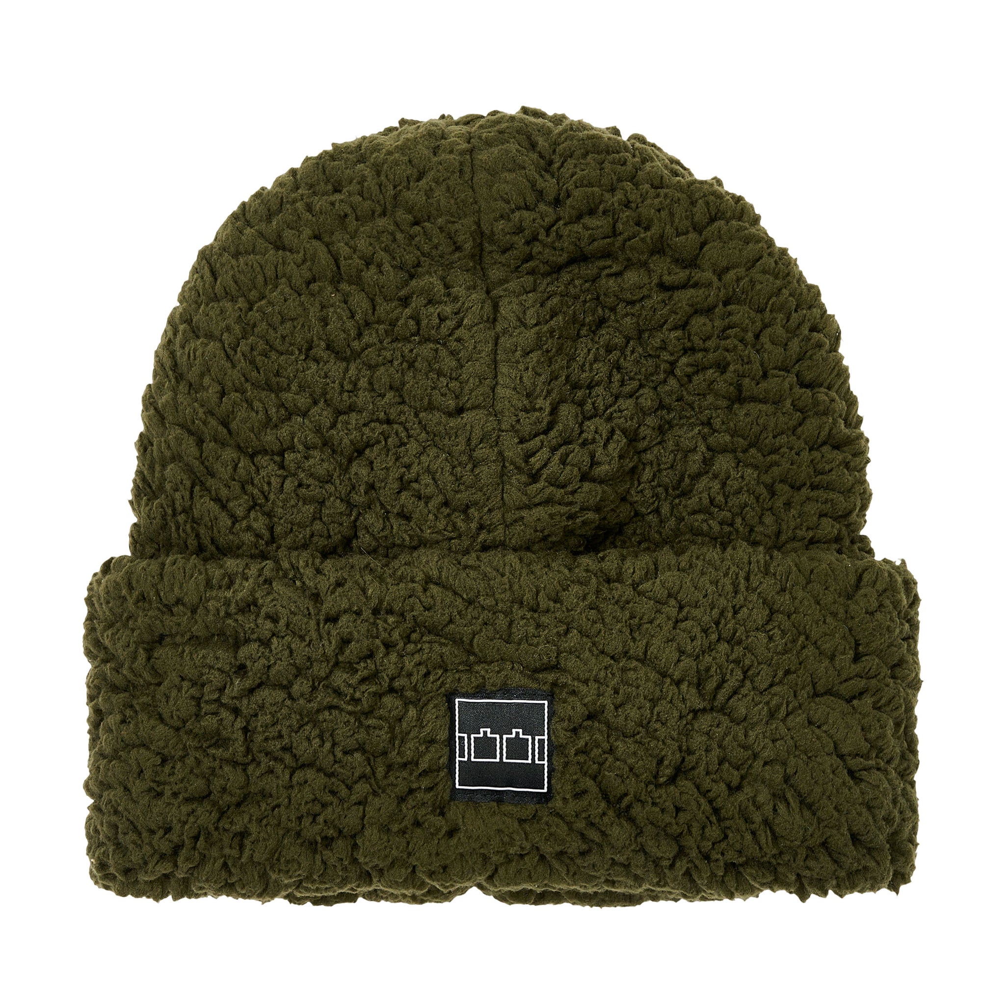 The Trilogy Tapes Thick Fleece Beanie Moss