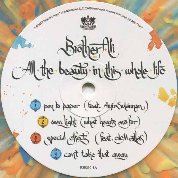 Brother Ali : All The Beauty In This Whole Life (2xLP, Album, Tra)