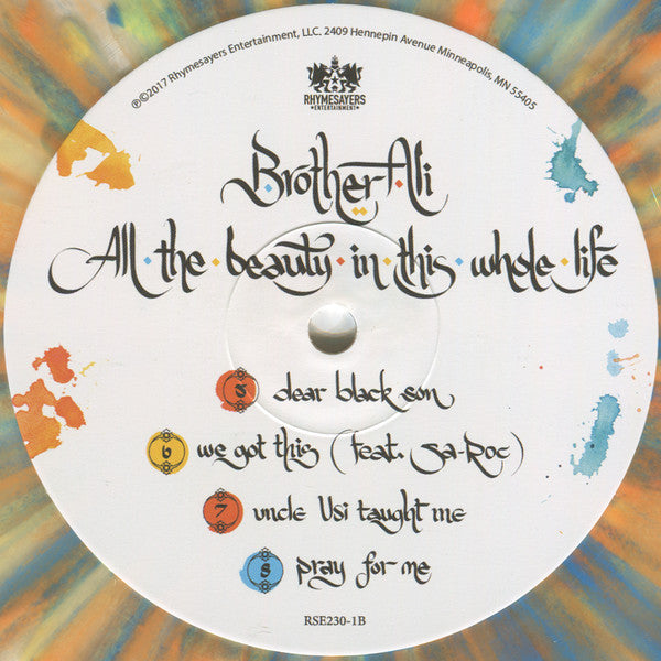 Brother Ali : All The Beauty In This Whole Life (2xLP, Album, Tra)