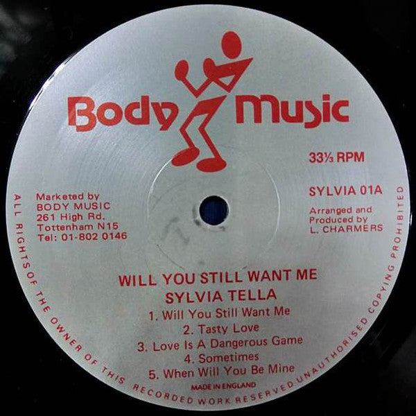 Sylvia Tella : Will You Still Want Me (LP, Album)