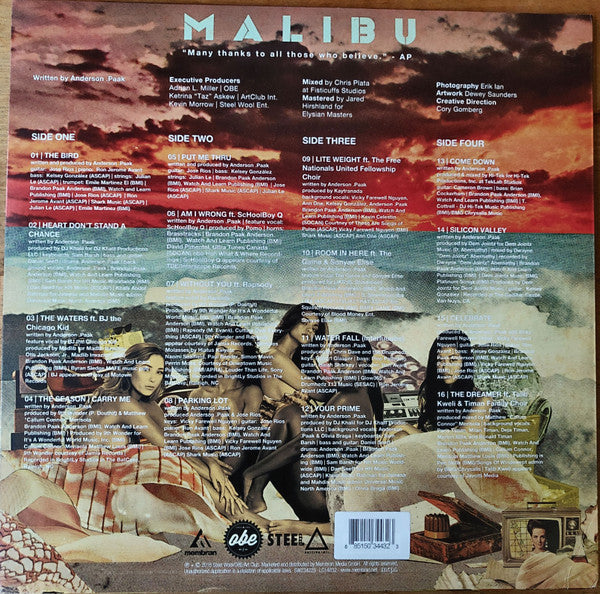 Anderson .Paak : Malibu (2xLP, Album, Ltd, RP, Vio)