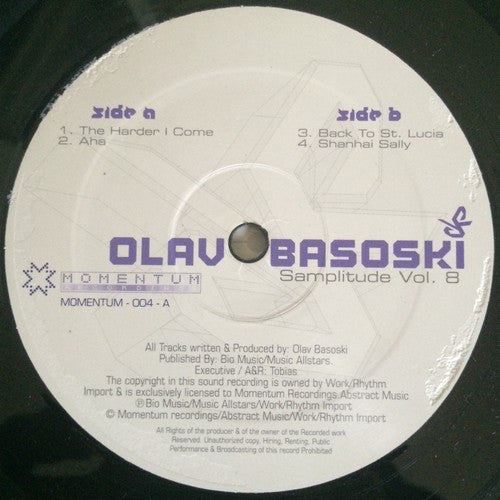 Olav Basoski : Samplitude (Vol. 08) (12")