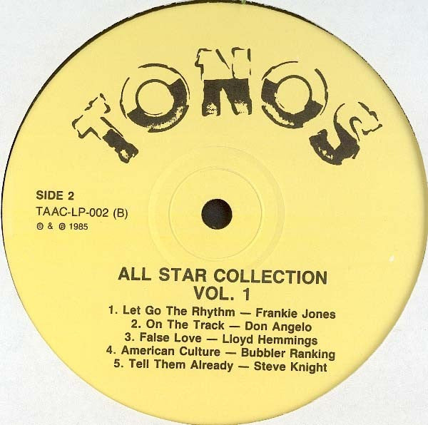 Various : Tonos All Star Collection (LP, Comp)