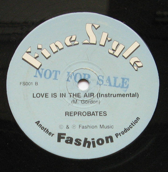 Michael Gordon (4) / Reprobates* : Love Is In The Air (12")