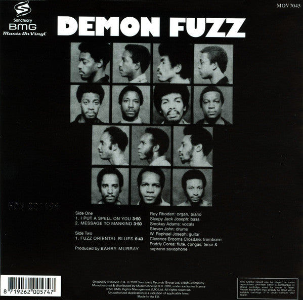 Demon Fuzz : I Put A Spell On You / Message To Mankind / Fuzz Oriental Blues (7", RSD, Ltd, Num, RE, RM, Sil)