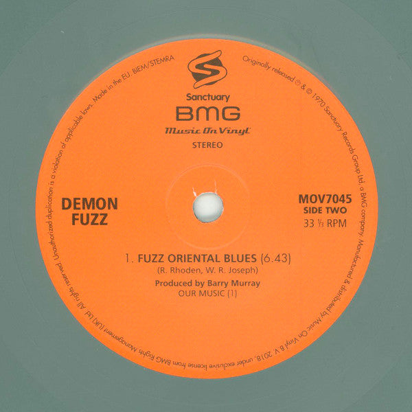 Demon Fuzz : I Put A Spell On You / Message To Mankind / Fuzz Oriental Blues (7", RSD, Ltd, Num, RE, RM, Sil)