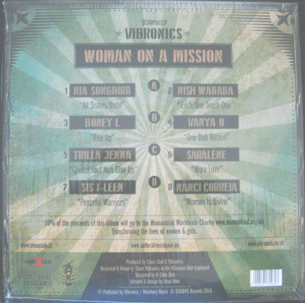 Vibronics : Woman On A Mission (2xLP, Album, Ltd)