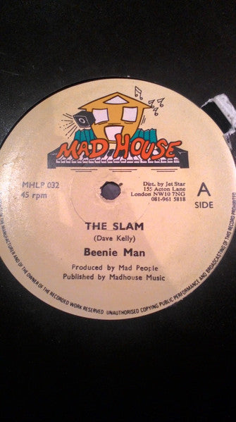 Beenie Man : The Slam / Certain Gal (12")