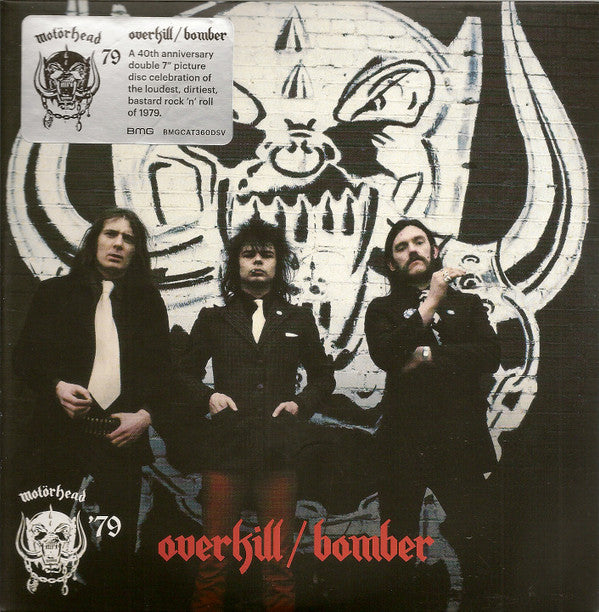 Motörhead : Overkill / Bomber (7", Single, Pic, RE, RM + 7", Single, Pic, RE, RM )