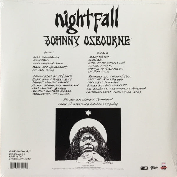 Johnny Osbourne : Nightfall (LP, Album, RSD, Ltd, RE, Col)