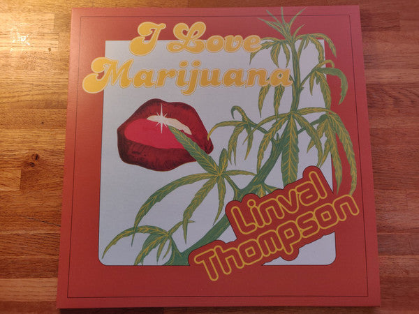 Linval Thompson : I Love Marijuana (LP, Album, Ltd, Num, RE, Ora)