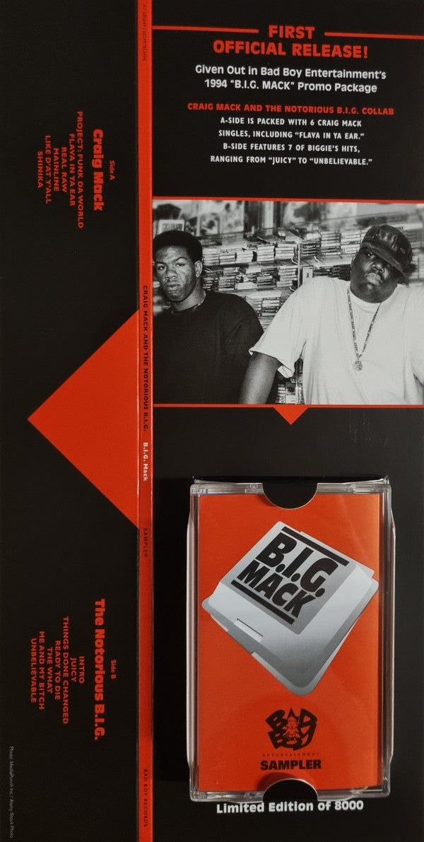 Craig Mack / The Notorious B.I.G.* : B.I.G. Mack (RSD, Ltd, RE + LP, Smplr + Cass, Smplr)