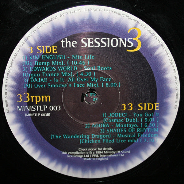 Clivillés & Cole : The Sessions Volume 3  (2xLP, Comp)