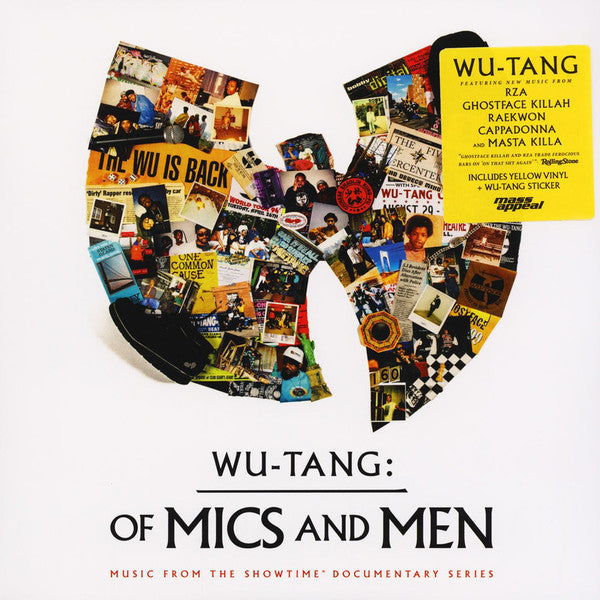 Wu-Tang Clan : Wu-Tang: Of Mics And Men (LP, EP, Yel)