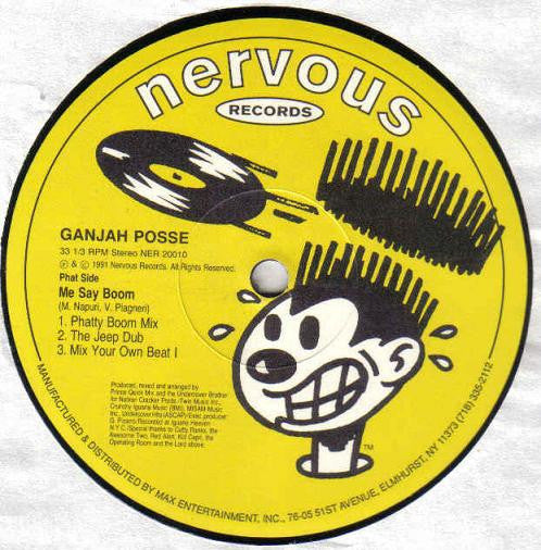 Ganjah Posse : Me Say Boom (12")