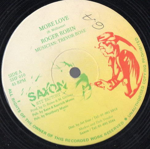 Roger Robin : More Love (12")