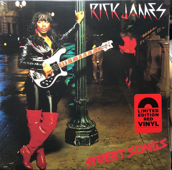 Rick James : Street Songs (LP, Album, Ltd, RE, Red)