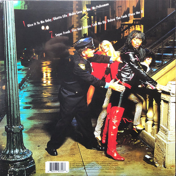 Rick James : Street Songs (LP, Album, Ltd, RE, Red)