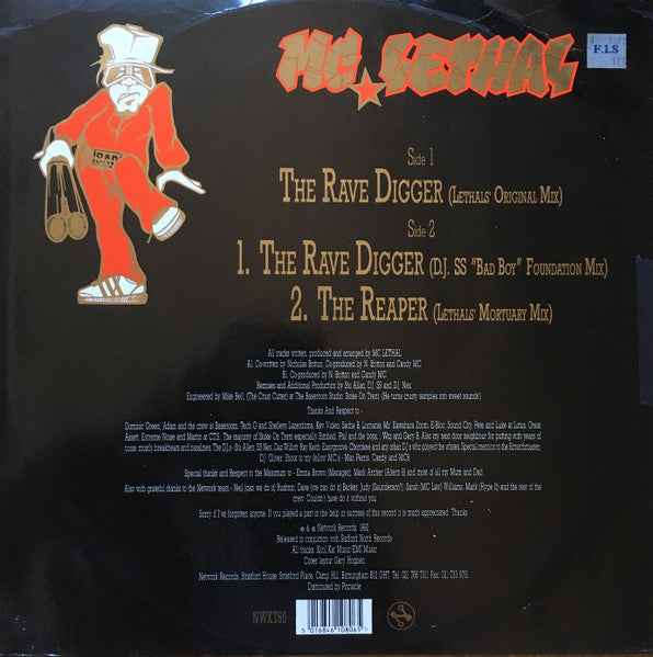 MC Lethal : The Rave Digger (12")