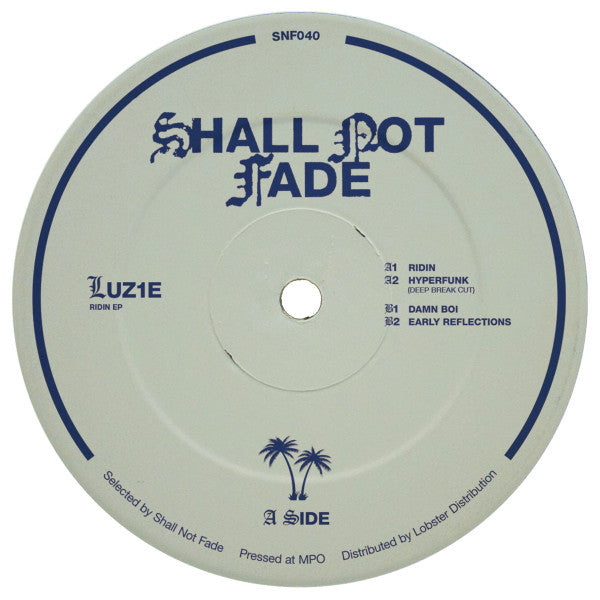 Luz1e : Ridin EP (12", EP, Ltd)