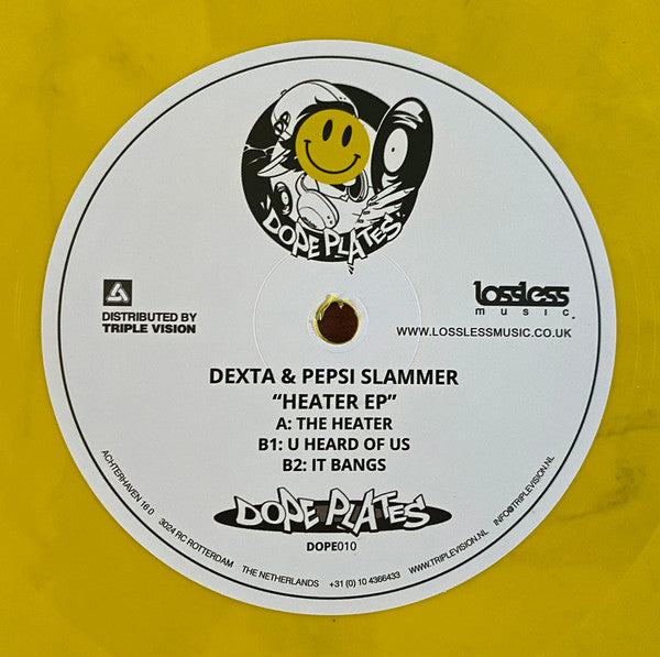 Dexta & Pepsi Slammer : Heater EP (12", Yel)