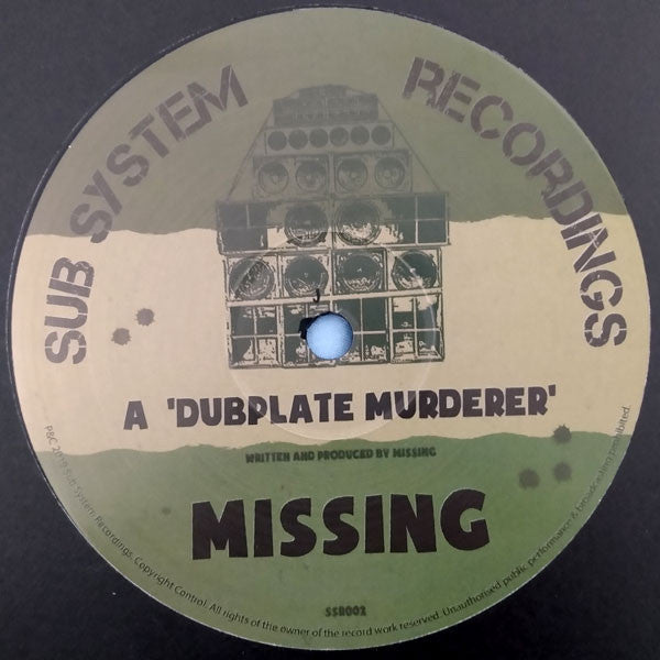 Missing (2) : Dubplate Murderer (10")