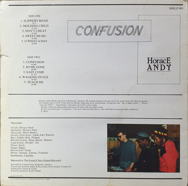 Horace Andy : Confusion (LP, Album)