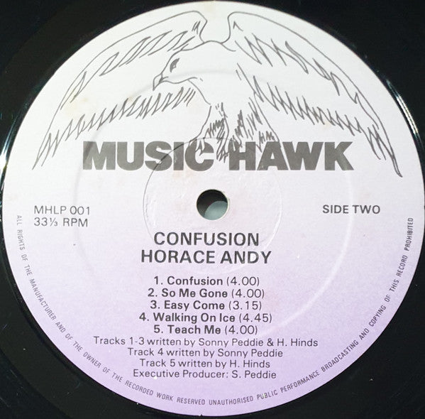 Horace Andy : Confusion (LP, Album)