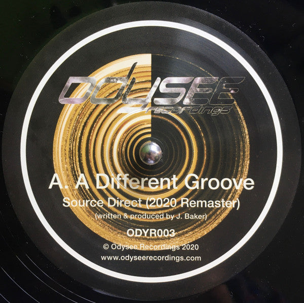 Source Direct : A Different Groove (2020 Remaster & Andy Odysee Remix) (12", RM)