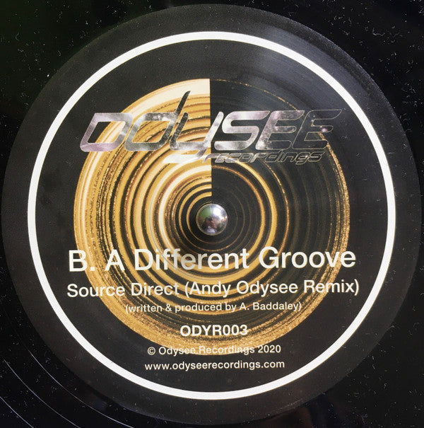 Source Direct : A Different Groove (2020 Remaster & Andy Odysee Remix) (12", RM)