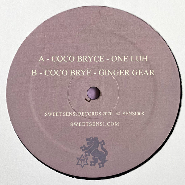 Coco Bryce : One Luh / Ginger Gear (12")