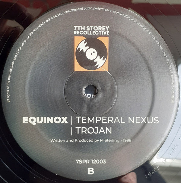 Equinox (3) : Dark Territory E.P. (12", EP)