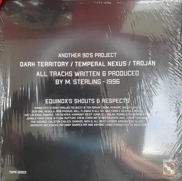 Equinox (3) : Dark Territory E.P. (12", EP)