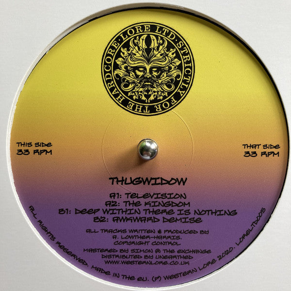 Thugwidow : Television (12", EP)