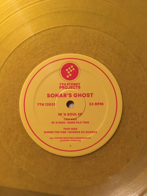 Sonar's Ghost : In 'a Soul (12", EP, Yel)