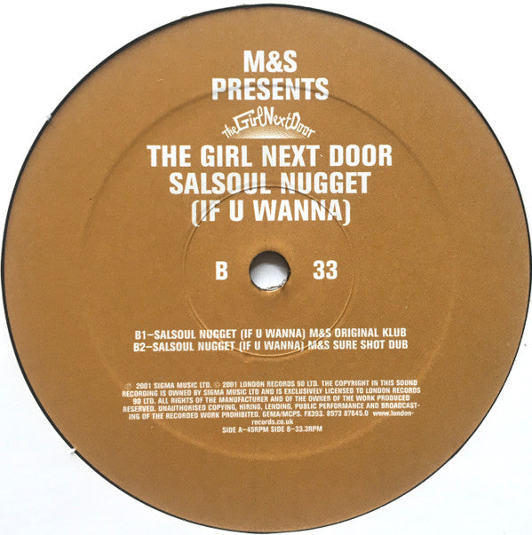 M&S : Salsoul Nugget (If U Wanna) (12")
