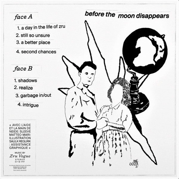 Zru Vogue : Before The Moon Disappears  (LP, Album)