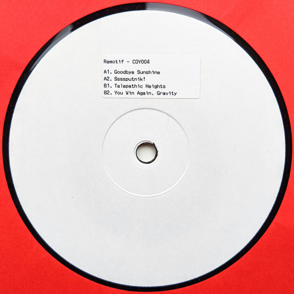 Remotif : COY004 (12", EP, W/Lbl)