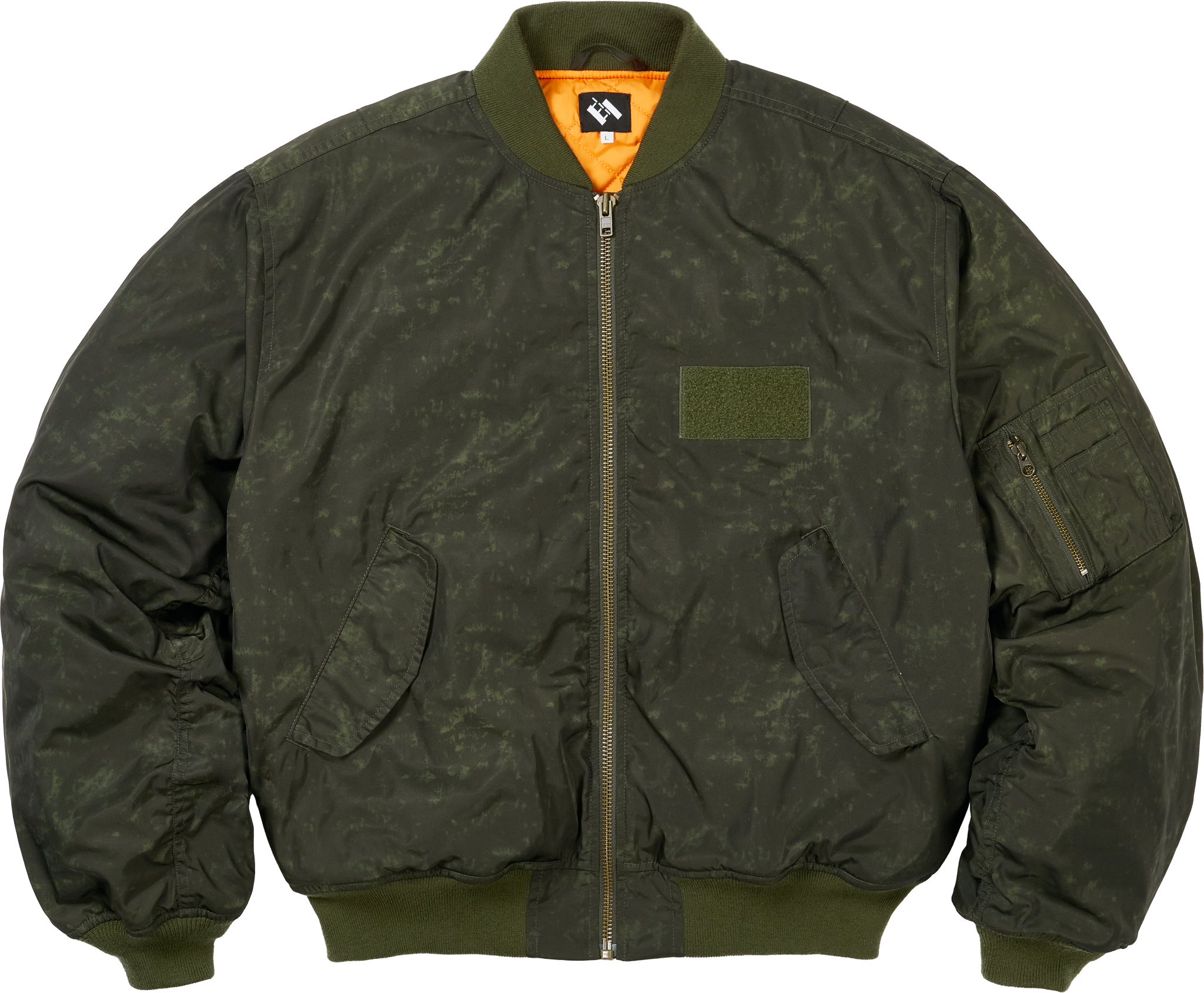 The Trilogy Tapes TTT Bomber Jacket Green
